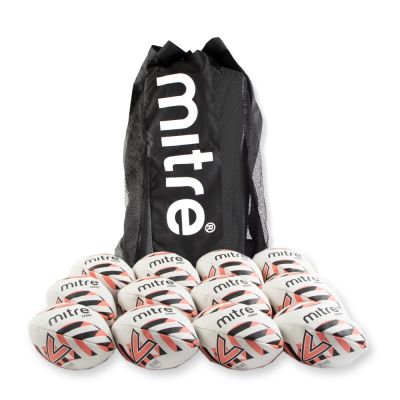 MITRE SABRE RUGBY BALL - PACK OF 12 WITH