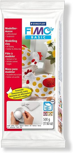 FIMO AIR-D MODELLING CLAY - WHITE - 1KG