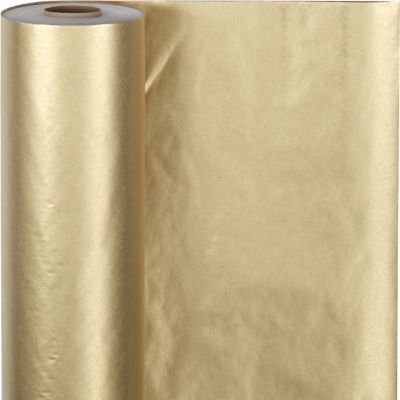 CHRISTMAS WRAPPING PAPER - 100M - GOLD