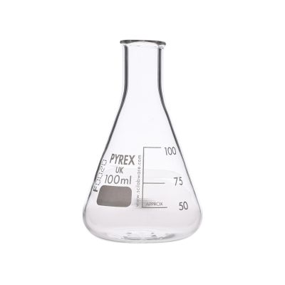 PYREX NARROW MOUTH CONICAL FLASK100MLP10