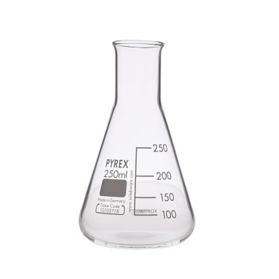 PYREX NARROW MOUTH CONICAL FLASK250MLP10