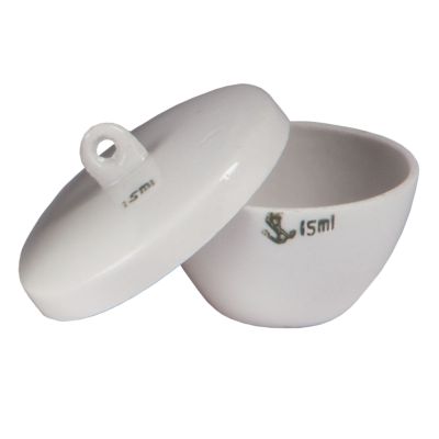 PORCELAIN CRUCIBLE SQUAT FORM - 25ML