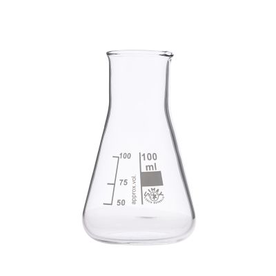 SIMAX WIDE NECK CONICAL FLASK 100ML10