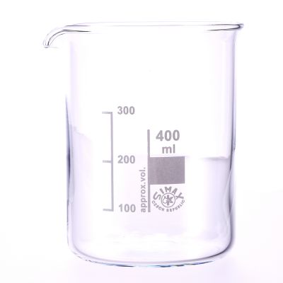 SIMAX GLASS BEAKER SQUAT FORM 400ML P10