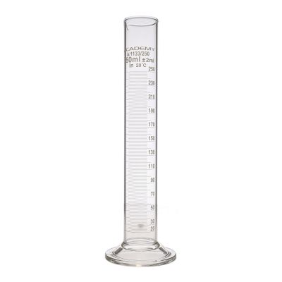 ACADEMY MEASURING CYLINDER 250ML P4