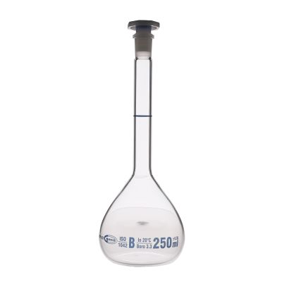 STOPPERED VOLUMETRIC FLASK CLASSB250MP2