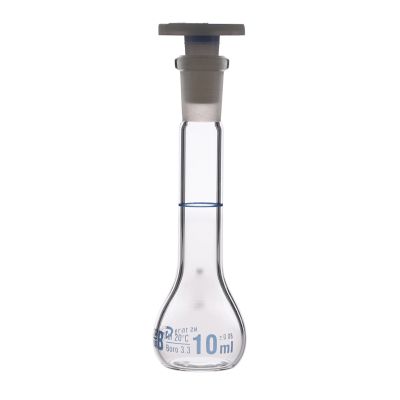 STOPPERED VOLUMETRIC FLASK CLASS B10MLP2