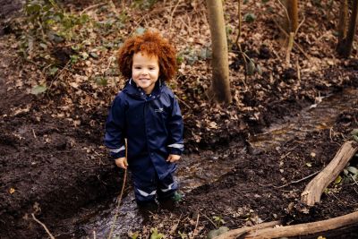 MP RAINY DAY JACKET RECYCLED NAVY 18-24M