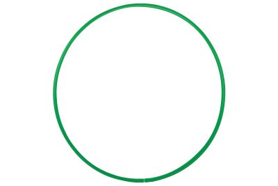 HULA HOOP - 910MM - GREEN