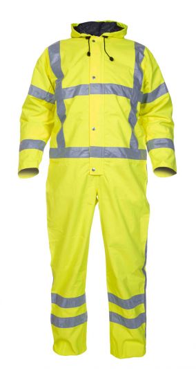 URETERP SNS HI VIS WATERPROOF COVERALL YELLOW XL