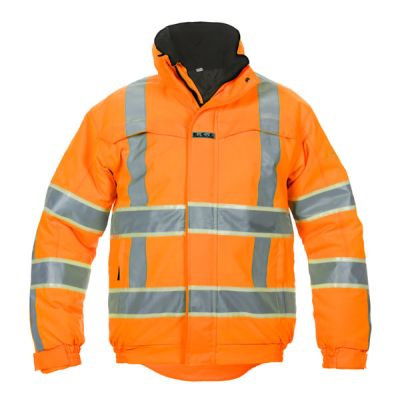 INDIA HI VIS GID PILOT JACKET ORANGE MED