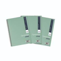 CAMBRIDGE JOTTER NOTEBK A4 200 PAGES