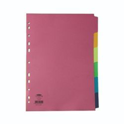 CONCORD BRIGHT DIVIDER A4 6PT ASST