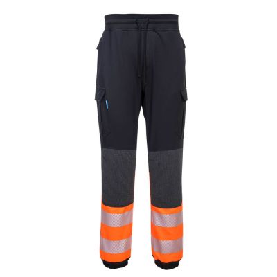 KX341 PW3 Hi-Vis Flexi Class 1 Jogger Black/Orange S Regular