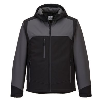 KX362 KX3 Hooded Softshell (3L) Black/Grey L Regular