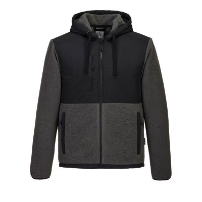 KX371 KX3 Borg Fleece Black/Grey L Regular