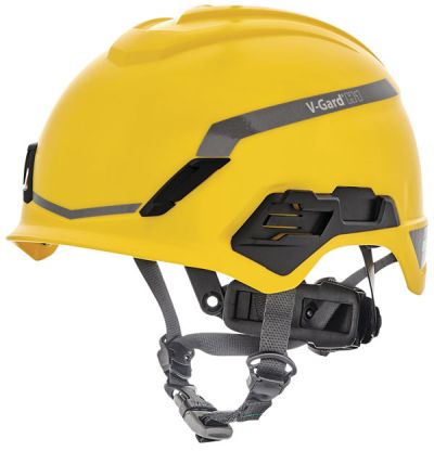 V-GARD H1 NON VENTED HELMET YELLOW