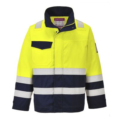 MV25 Hi-Vis Modaflame Jacket Yellow/Navy S Regular