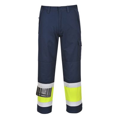 MV26 Hi-Vis Modaflame Trousers Yellow/Navy M Regular