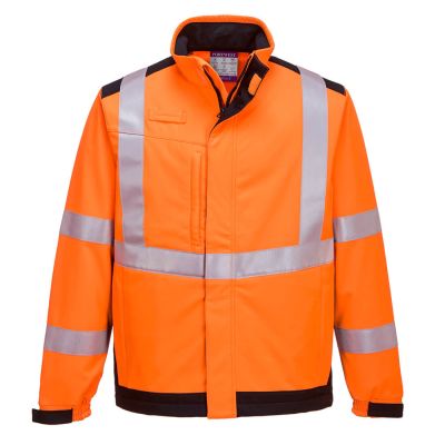 MV72 Modaflame Multi Norm Arc Softshell Jacket Orange/Navy S Regular