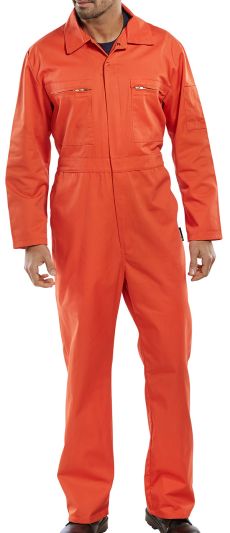 SUPER CLICK PC BOILERSUIT ORANGE 38