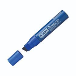 PENTEL MARKER CHISEL TIP BLUE