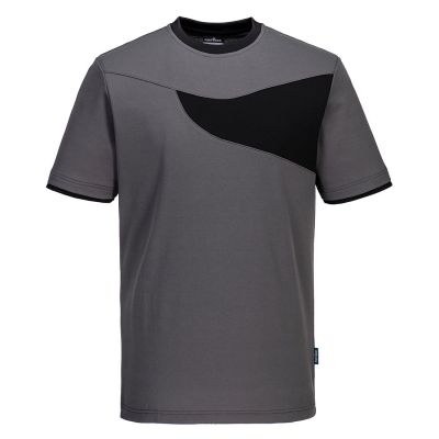 PW211 PW2 Cotton Comfort T-Shirt S/S Zoom Grey/Black L Regular