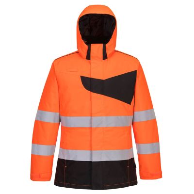 PW261 PW2 Hi-Vis Winter Jacket Orange/Black 4XL Regular