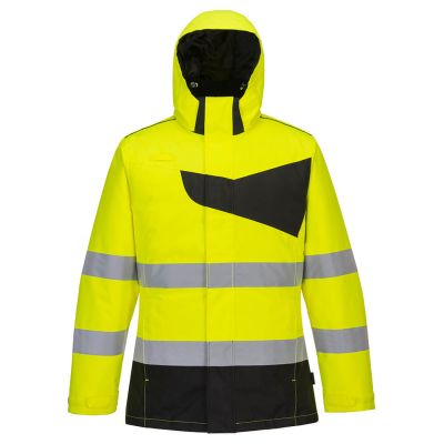 PW261 PW2 Hi-Vis Winter Jacket Yellow/Black M Regular