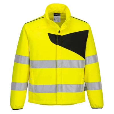 PW275 PW2 Hi-Vis Softshell (2L) Yellow/Black 4XL Regular