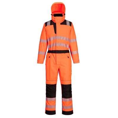 PW355 PW3 Hi-Vis Rain Coverall Orange/Black L Regular