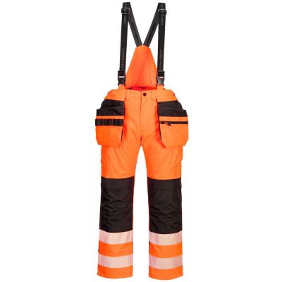 PW356 PW3 Hi-Vis Rain Trousers Orange/Black L Regular