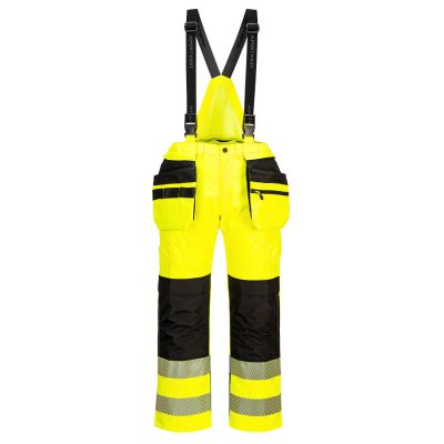 PW356 PW3 Hi-Vis Rain Trousers Yellow/Black M Regular