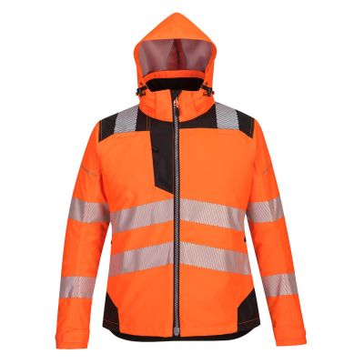 PW382 PW3 Hi-Vis Women's Winter Jacket Orange/Black L Regular