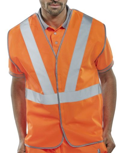 RAIL SPEC VEST 100% POLY MED 100% POLYESTER