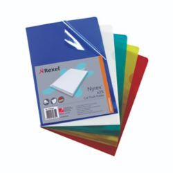 REXEL NYREX CUT FLUSH FOLDER A4 AST