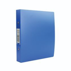 REXEL BUDGET 2 RING BINDR A5 BLU P10