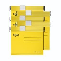 REXEL YELLOW FOOLSCAP SUSPEN FILES