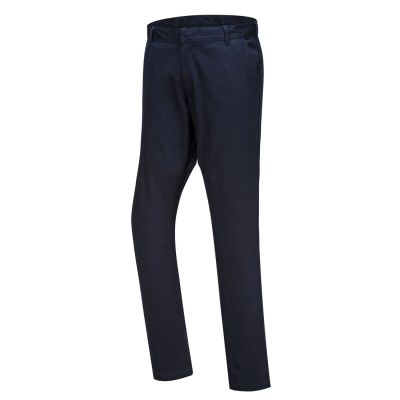 S232 Stretch Slim Chino Trousers Dark Navy 36 Regular