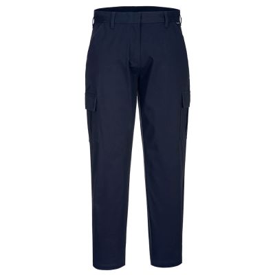 S233 Women's Stretch Cargo Trousers Dark Navy 26 Regular