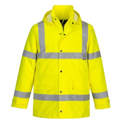 S460 Hi-Vis Winter Traffic Jacket  Yellow 4XL Regular