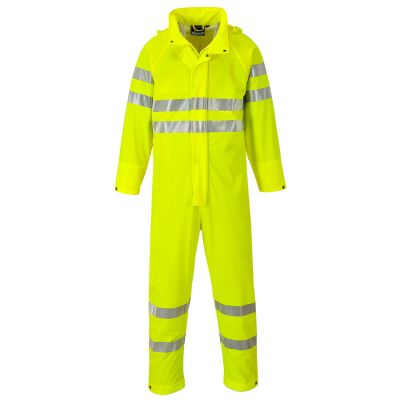 S495 Sealtex Ultra Hi-Vis Rain Coverall Yellow L Regular