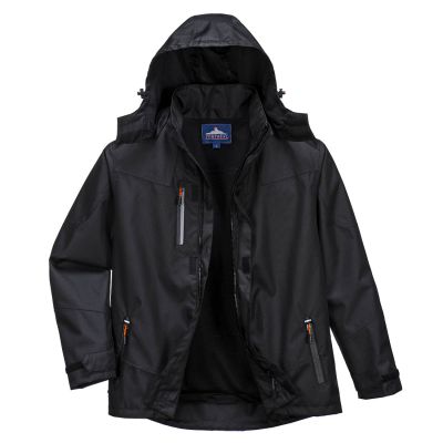 S555 Outcoach Rain Jacket Black L Regular