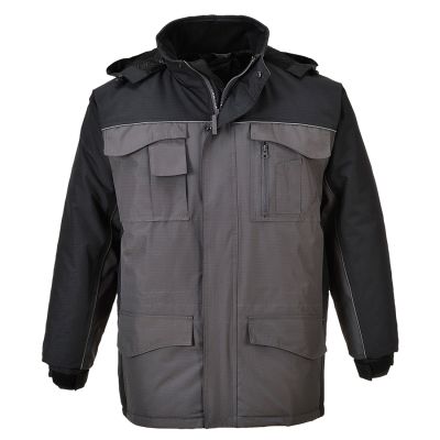 S562 RS Parka Jacket Black/Grey XS Regular