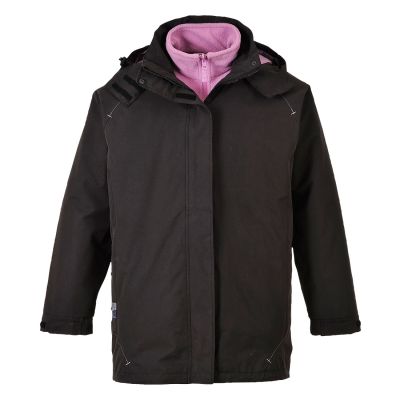 S571 Elgin 3-in-1 Women's Jacket Black S R