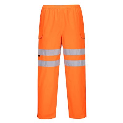 S597 Hi-Vis Extreme Rain Trousers Orange M Regular