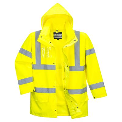 S765 Hi-Vis 5-in-1 Essential Jacket  Yellow L Regular