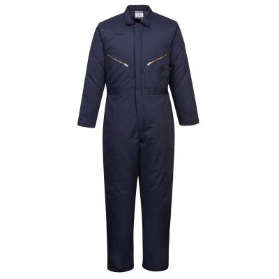 S816 Orkney Lined Coverall Navy S Regular