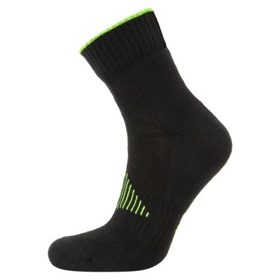 SK05 Recycled Trainer Sock Black 39-43 Regular