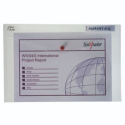 SNOPAKE POLYFILE F/C CLEAR